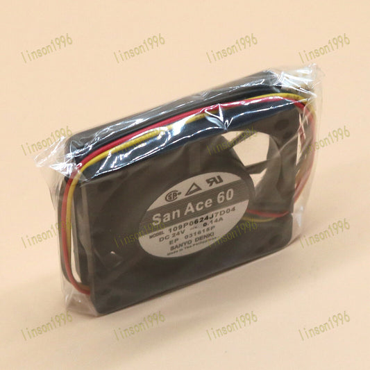 109P0624J7D04 DC24V 0.14A Inverter Cooling Fan - SANYO
