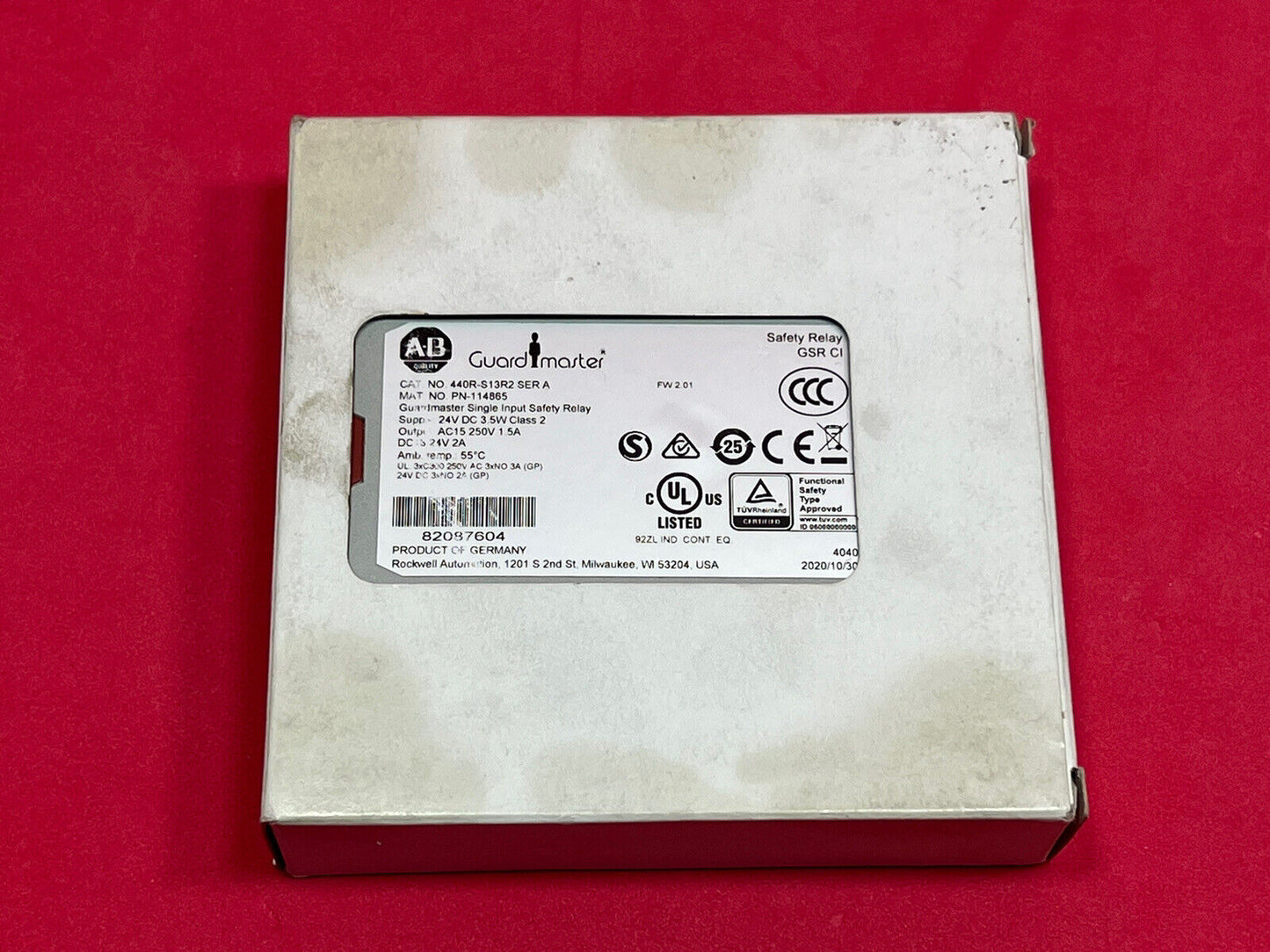 Allen Bradley 440R-S13R2 Safety Dual Channel Contact - ALLEN BRADLEY