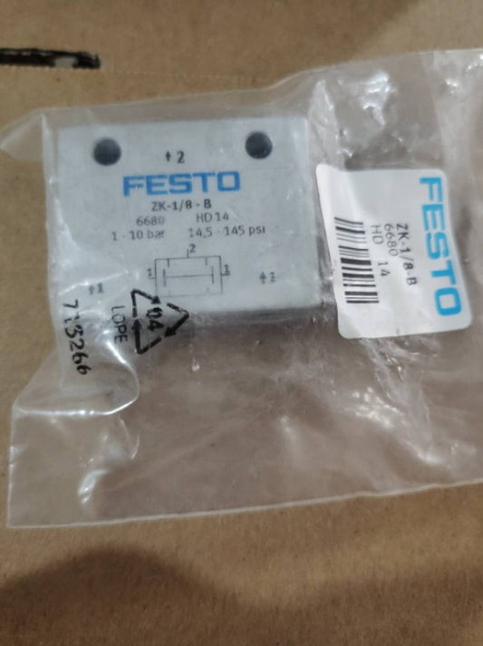 1PC  Festo ZK-1/8-B  6680