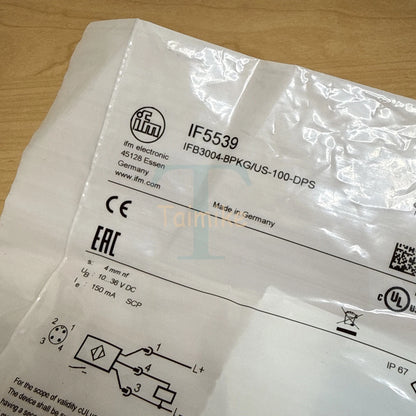 ! IFM IF5539 Inductive Proximity Sensor IFB3004-BPKG/US-100-DPS