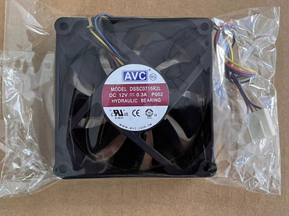 new AVC DSSC0715R2L 12V 0.3A 7020 7cm 4-wire PWM intelligent temperature control CPU