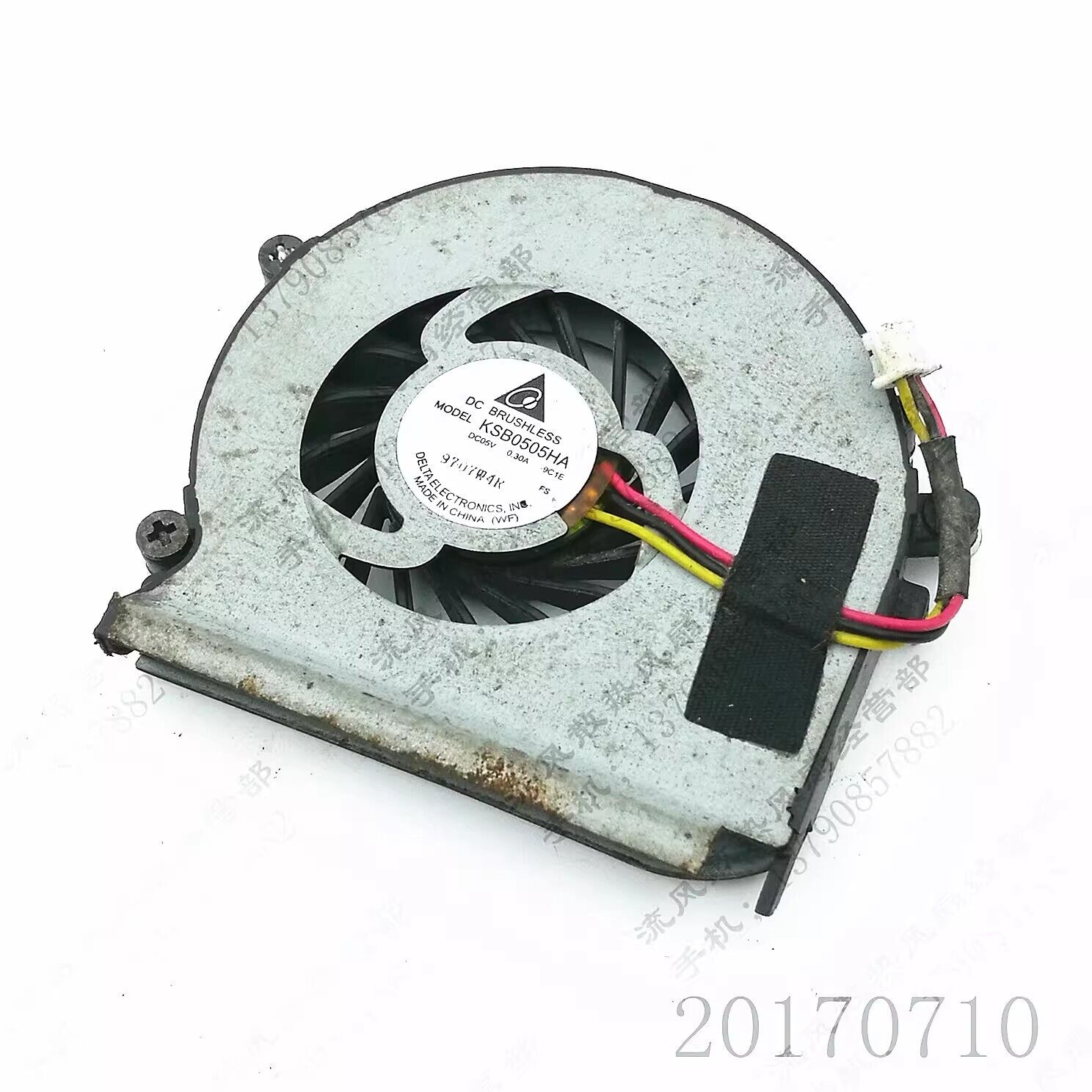 Delta KSB0505HA 5V 0.30A Cooling Fan - DELTA