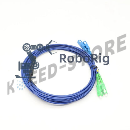 Armored Cable SC/UPC-SC/APC Single-Mode 9/125 Duplex Fiber Optic Patch Cord 5M
