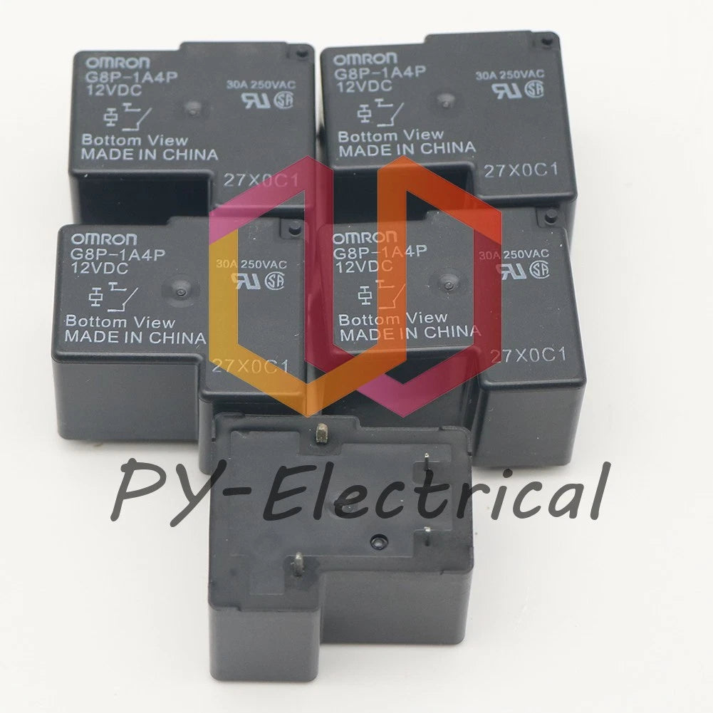 1PCS G8P-1A4P 12VDC For Omron Power Relay 30A 250VAC 4 Pins #US