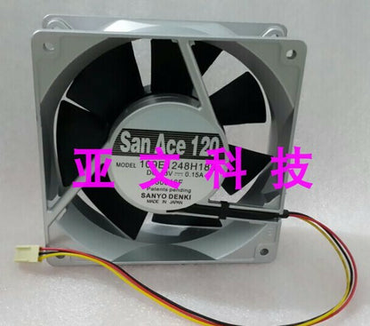 1pcs SANYO 109E1248H183 48V 0.15A 12038 aluminum frame DC cooling fan