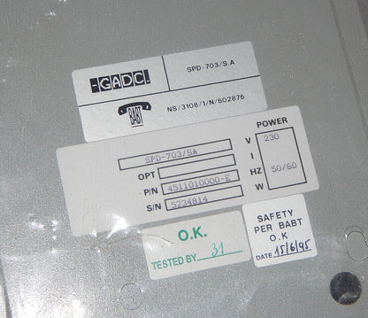 Used RAD SPD-703 Interface Converter for Electrical Devices - BRAND NAME
