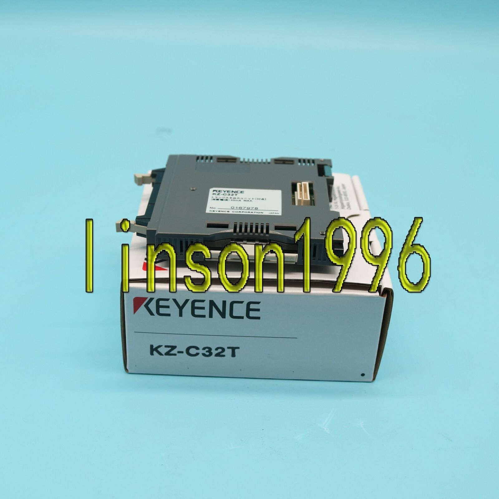ONE KEYENCE KZ-C32T programmable controller module - ONE KEYENCE