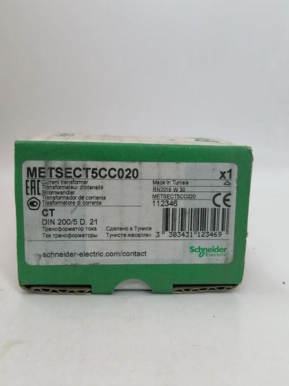 New METSECT5CC020 - Current Transformer DIN 200/5 - SCHNEIDER ELECTRIC