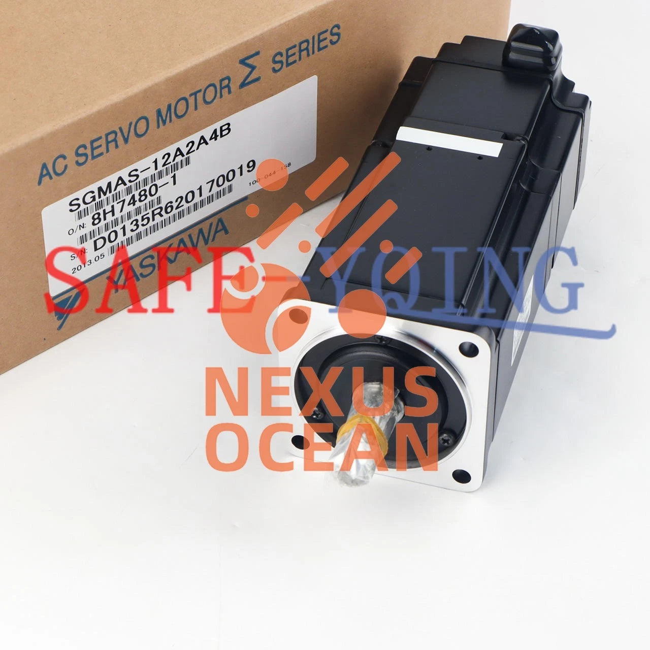 1PCS YASKAWA SERVO MOTOR SGMAS-12A2A4B