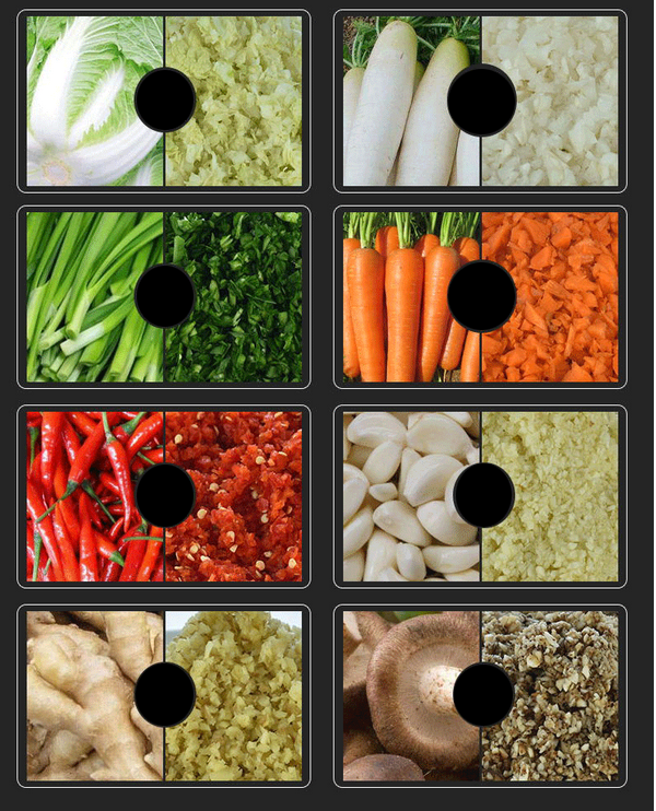 new 220V Electric Vegetable Chopper Grinder Commercial Food Processor Machine 220W - KOEED