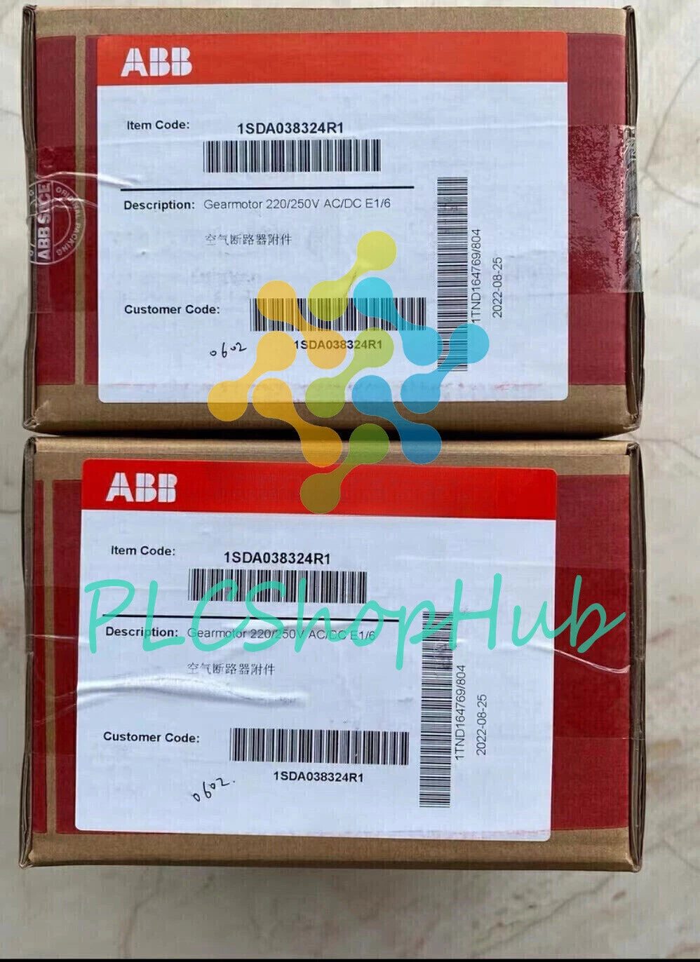 1PCS ABB Energy Storage Motor SACE S.p.a 220 / 250V 1SDA038324R1