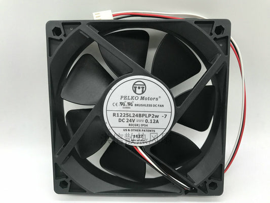 1pcs  PELKO MOTORS R1225L24BPLP2w -7 DC24V 0.12A 12CM fan 2pin