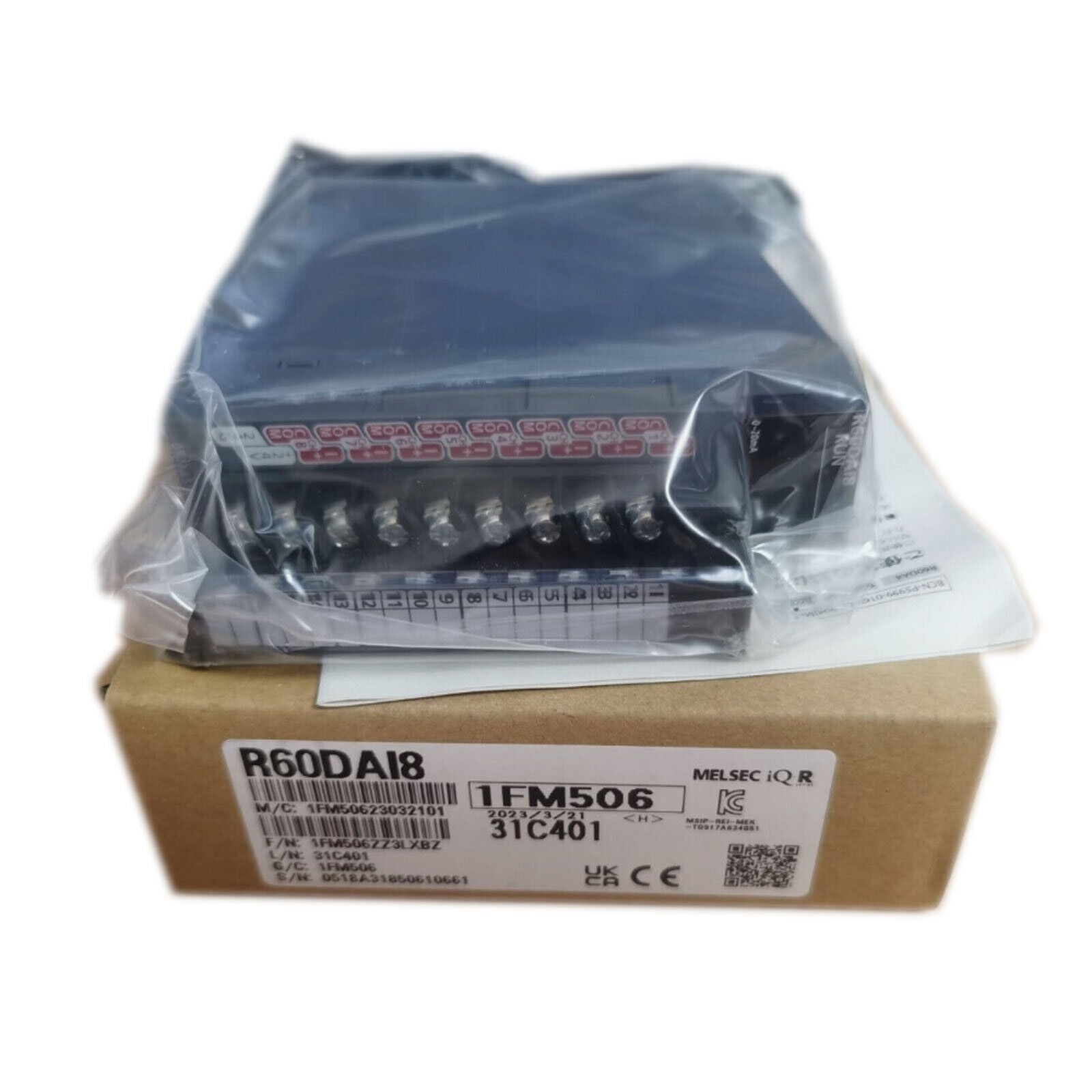 Mitsubishi R60DAI8 PLC Analog Unit - MITSUBISHI