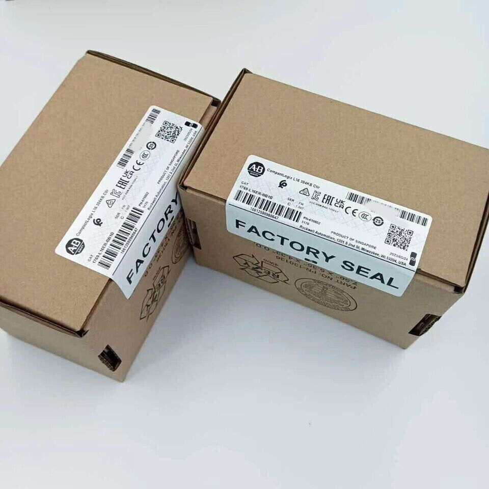 New Factory Sealed AB 1769-L16ER-BB1B SER C CompactLogix Controller 384KB - COMPACTLOGIX