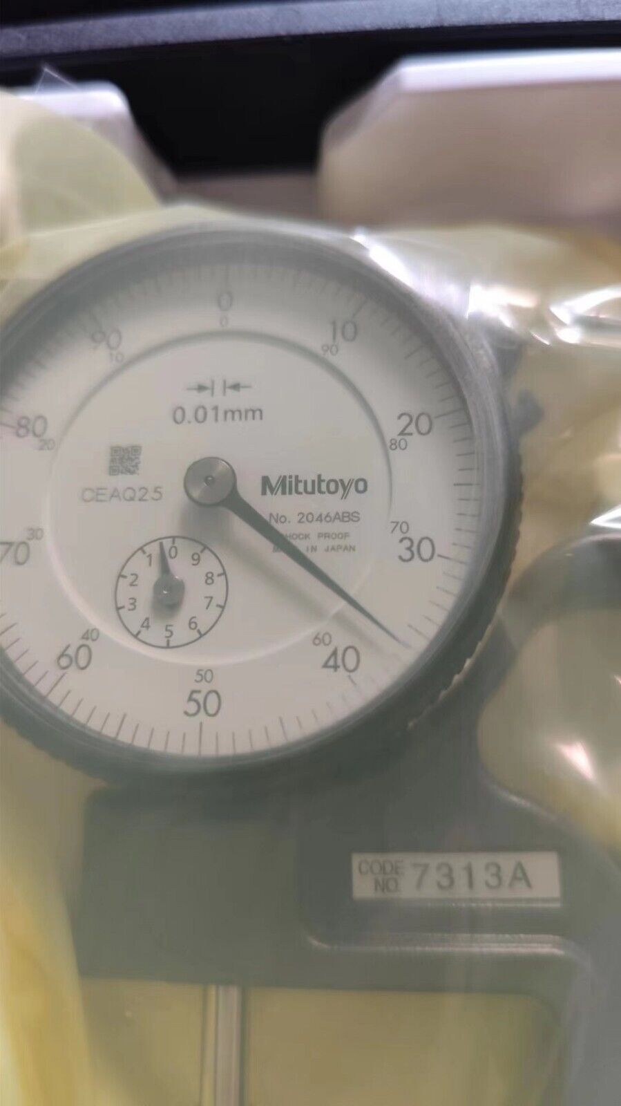 Mitutoyo 7313A Dial Thickness Gage 0-10mm Thickness Measurement Tool - MITUTOYO
