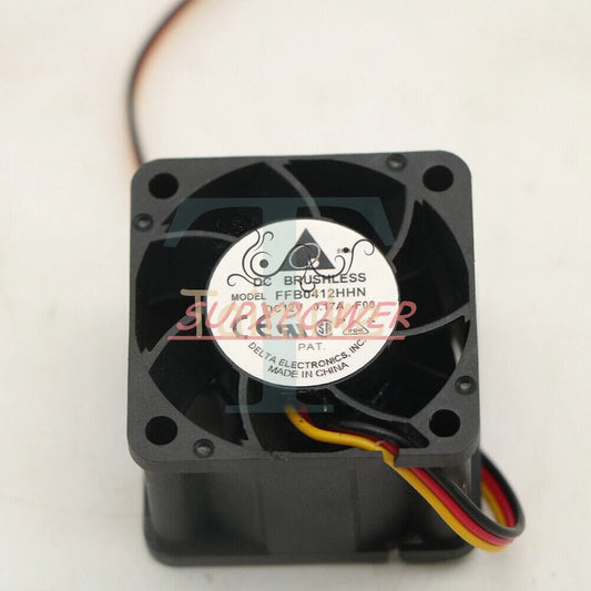 Cooling fan FFB0412HHN-F00 for DeltaTwo Ball Bearing 3Pin 0.17A 12V 40*40*28mm /