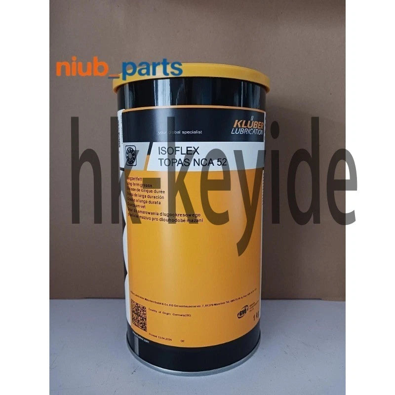 KLUBER Lubrication ISOFLEX TOPAS NCA 52 Grease 1Kg ( 35.3 OZ) free ship.