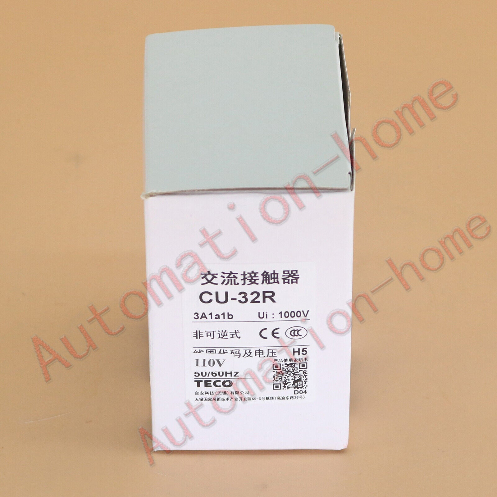 new 1PC  CU-32R 110V CU 32R TECO magnetic contactor In