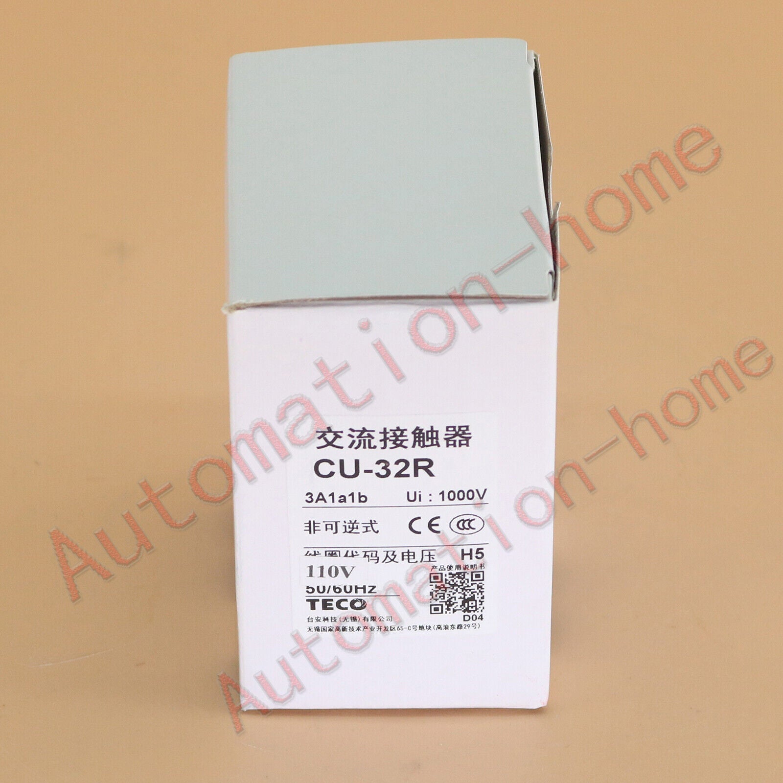 new 1PC CU-32R 110V CU 32R TECO magnetic contactor In - TECO