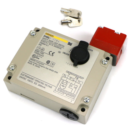 OMRON Guard Lock Safety Door Switch D4BL-2CRA - OMRON