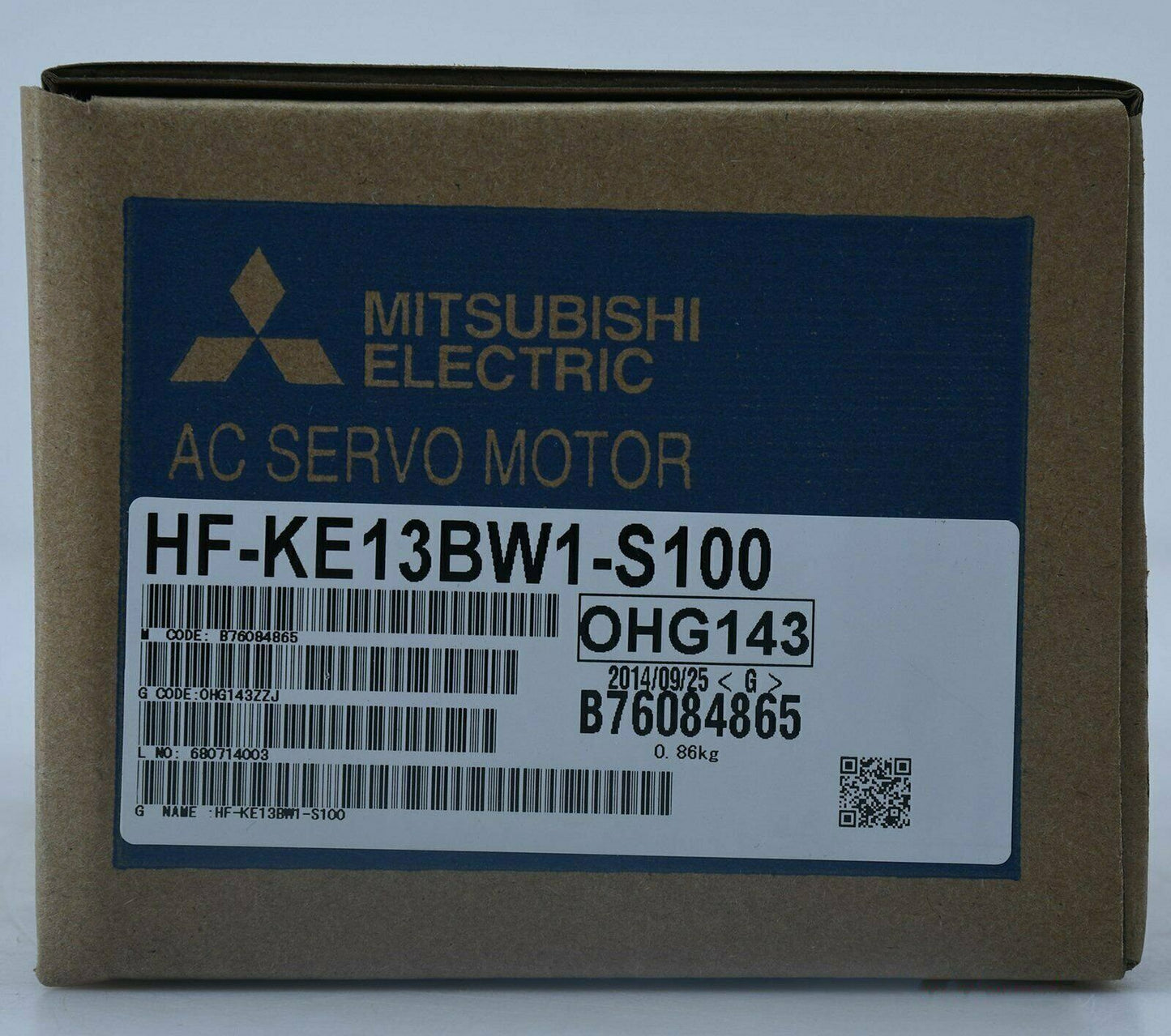 Mitsubishi HF-KE13BW1-S100 AC Servo Motor - MITSUBISHI