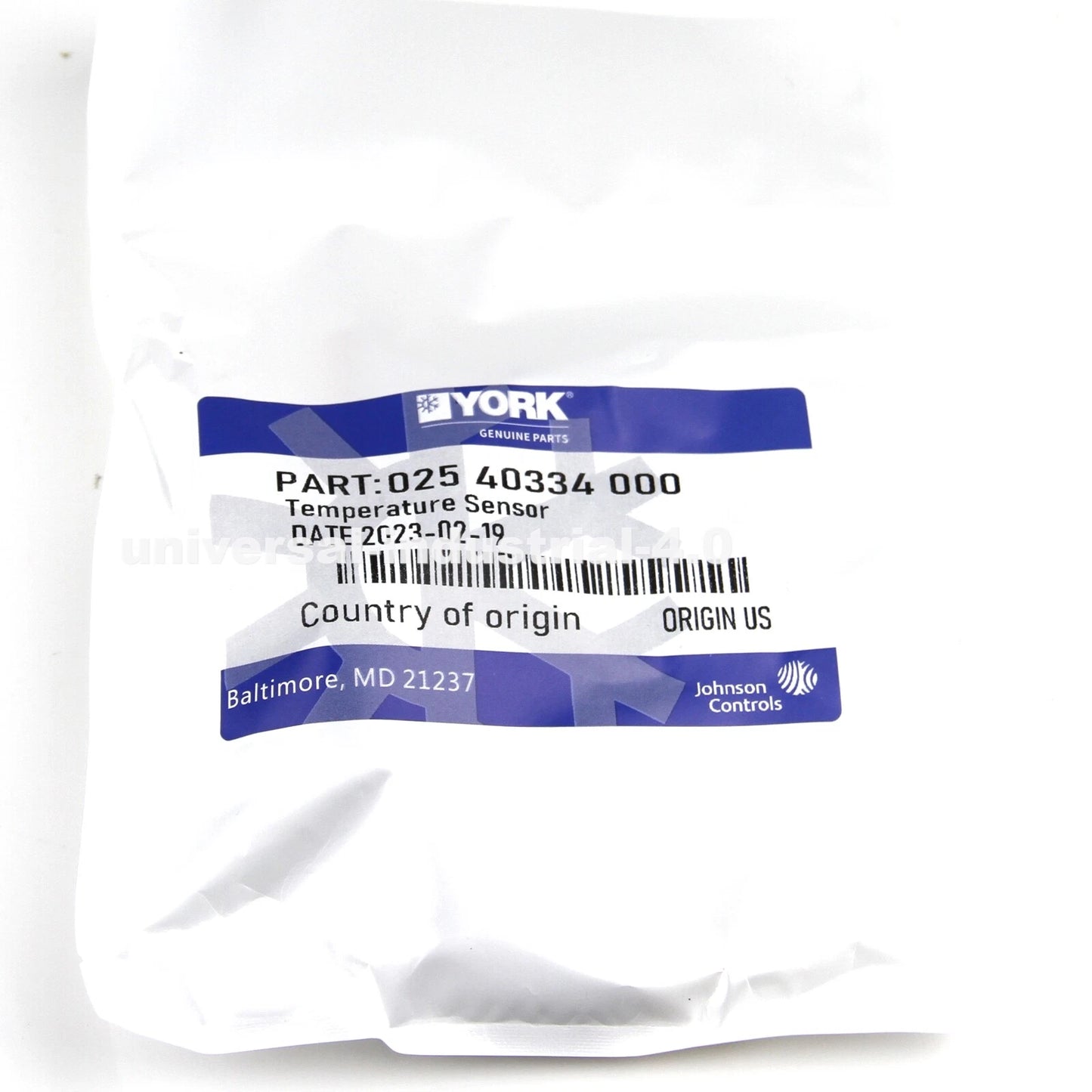 2-Pins Air Conditioner Temperature Sensor For YORK 025-40334-000 - US Stock
