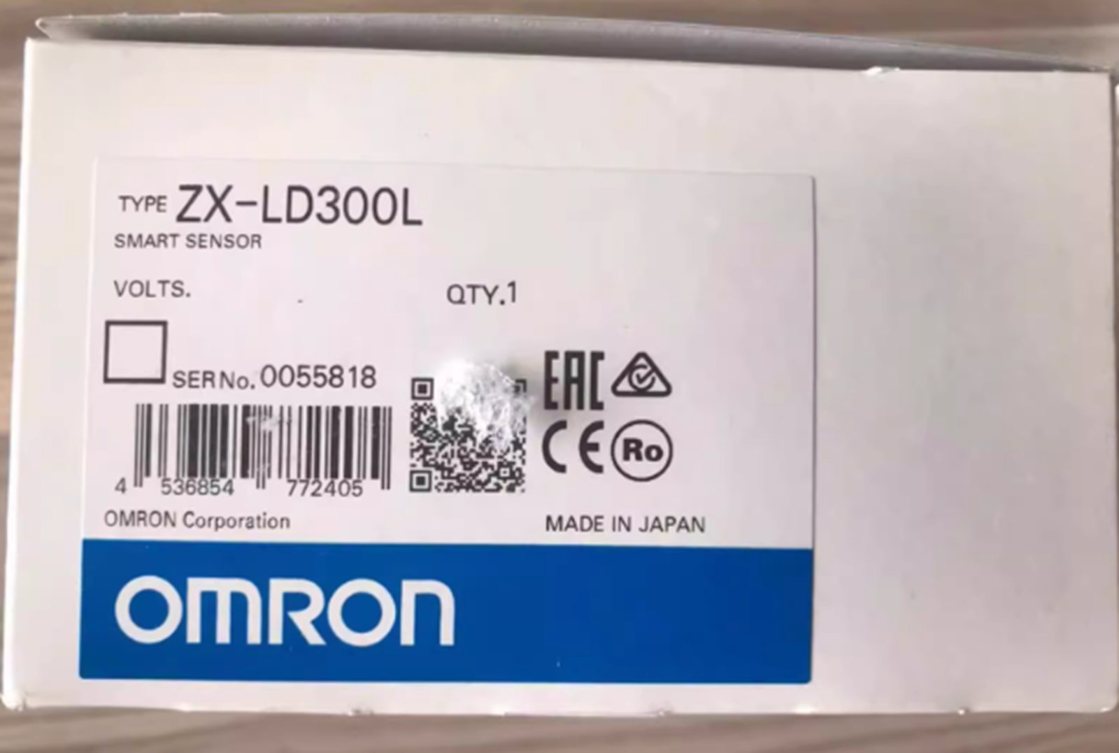 Omron ZXLD300L - OMRON