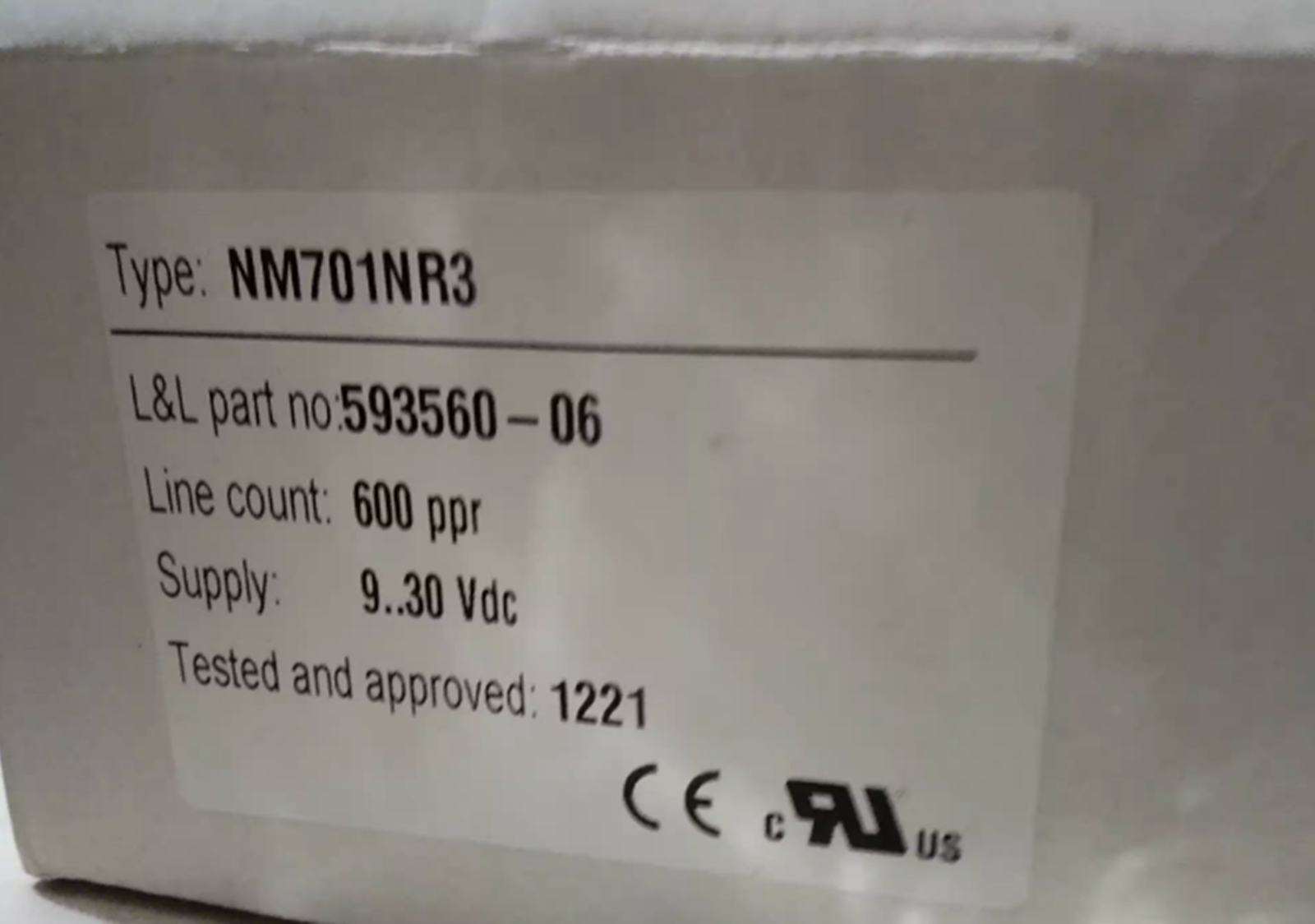 new  SWF NM701NR3 Encoder SWF