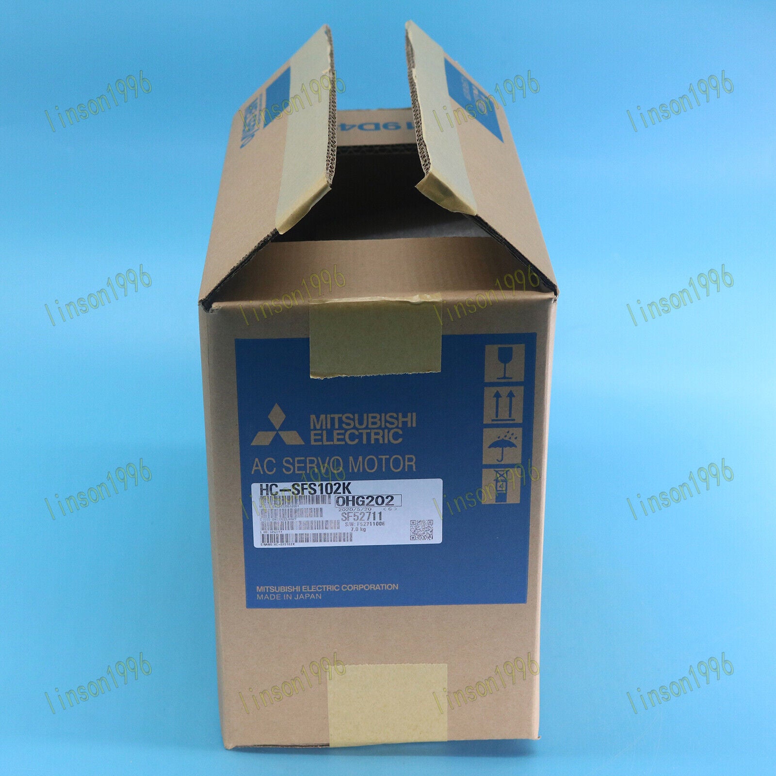 1pc Mitsubishi HC-SFS102K Servo Motor - MITSUBISHI