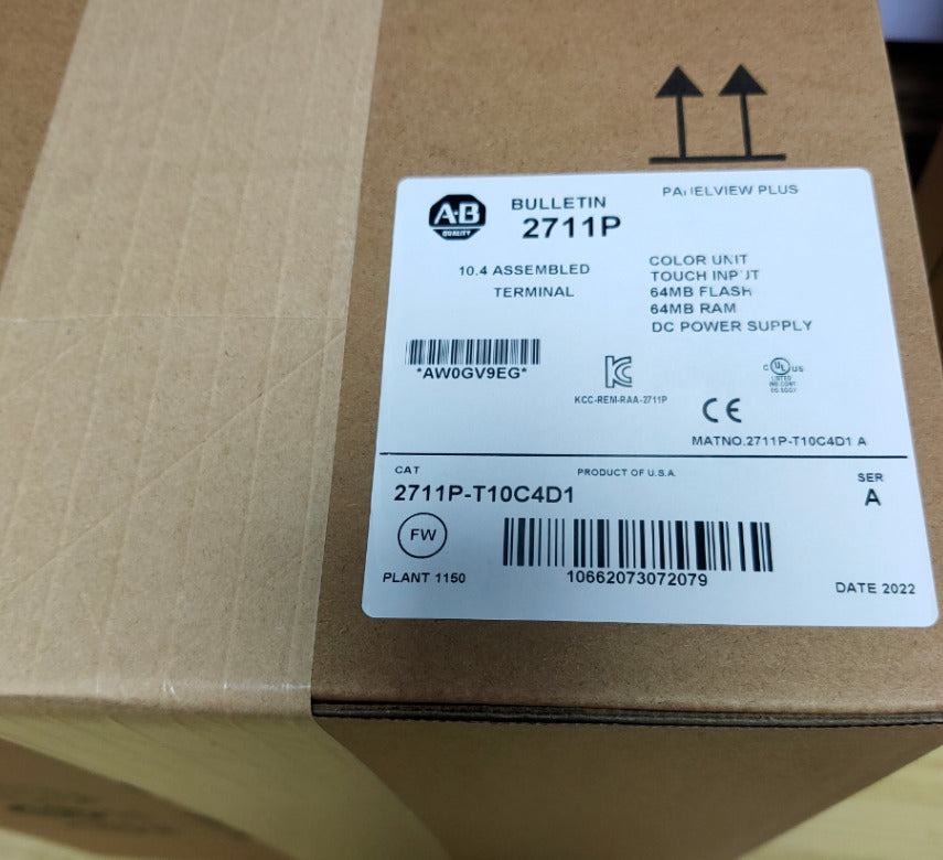 Allen Bradley 2711P-T10C4D1 PanelView Plus 1000 HMI Terminal 10.4" - KOEED
