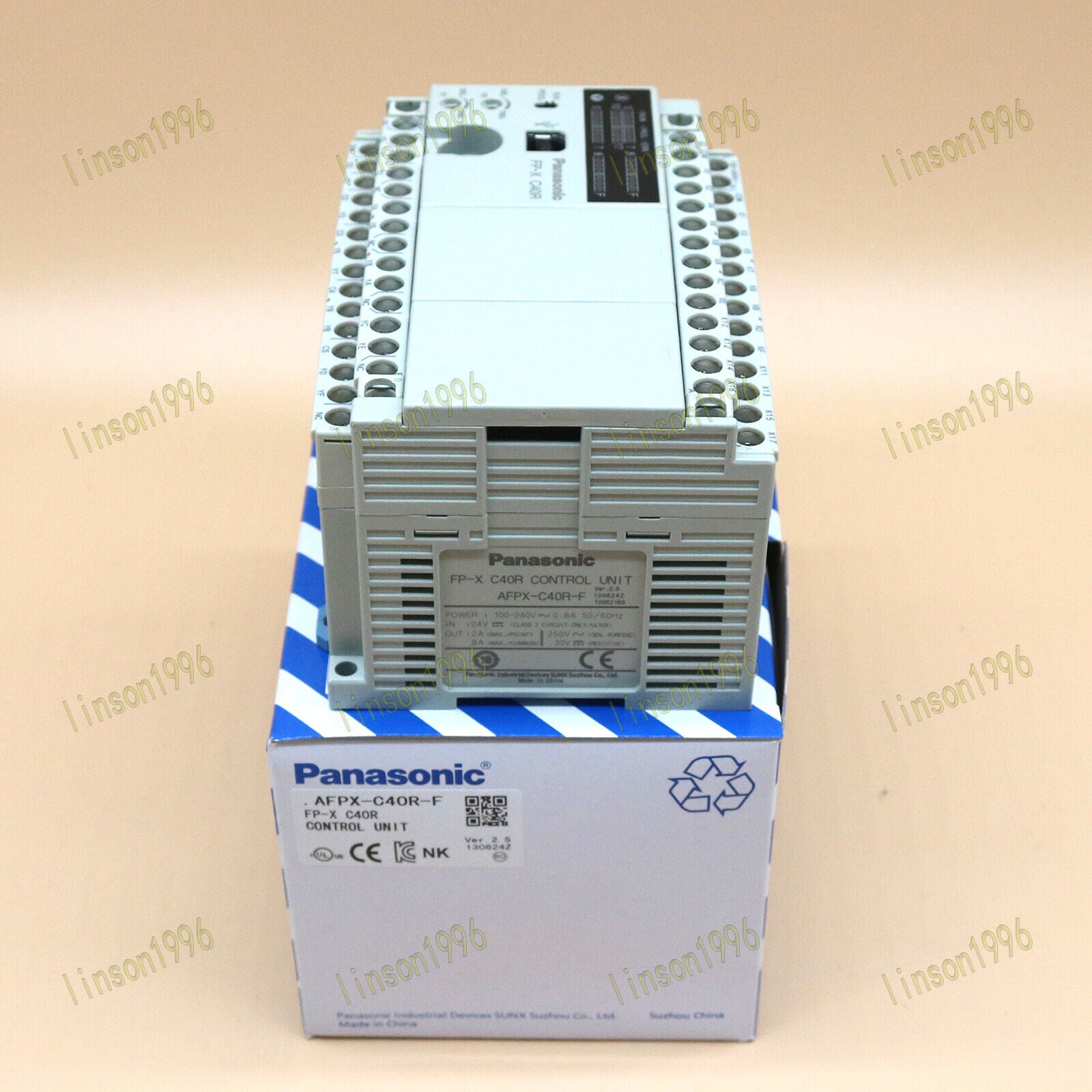 New One for Panasonic AFPX-C40R-F PLC 1 Year - PANASONIC