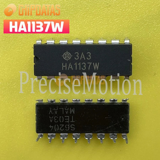 1PCS HITACHI HA1137W DIP-16 IC Chip