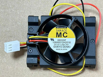 new 1 pcs SANYO San Ace MC 109X6512H2016 DC12V 3-wire CPU cooling fan