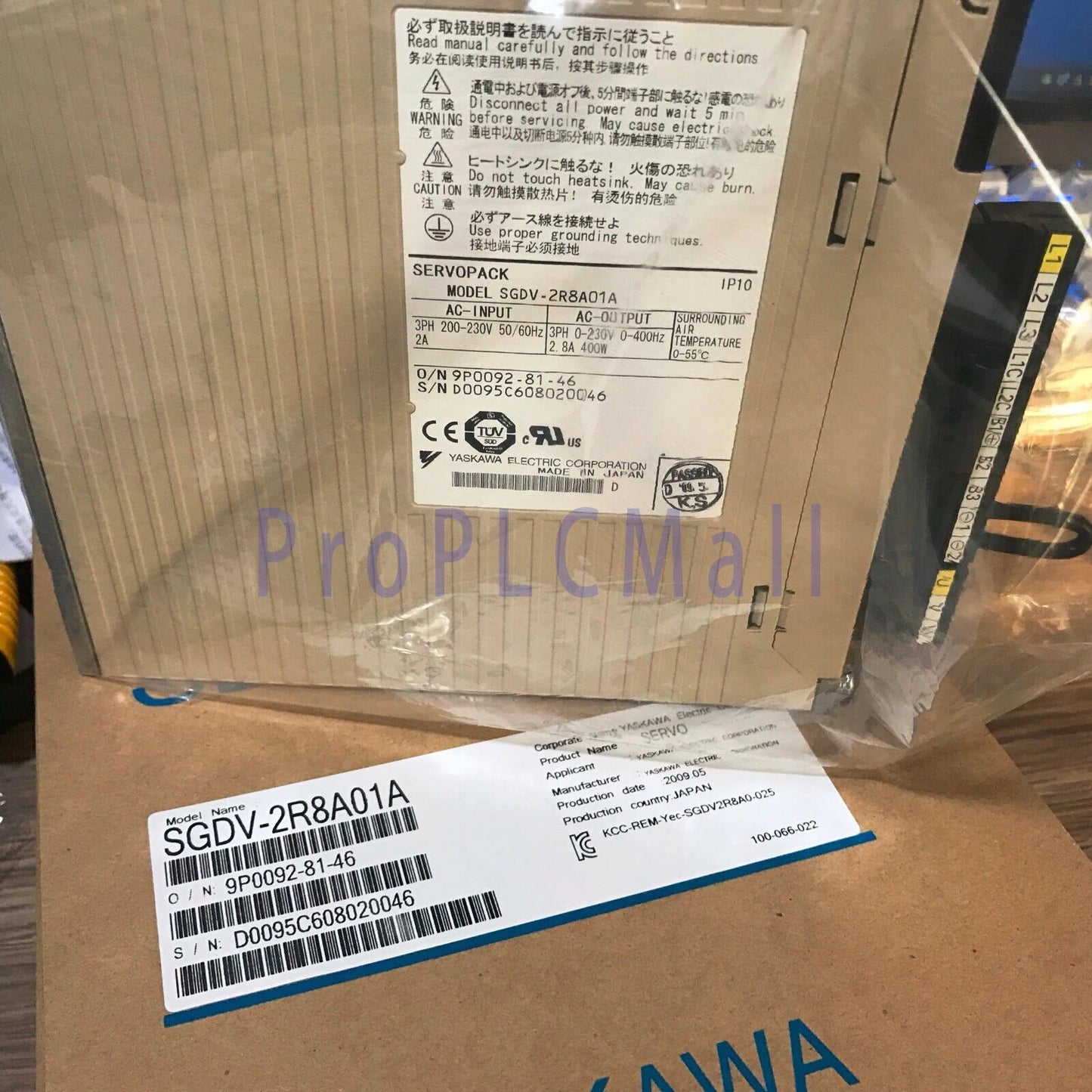 YASKAWA SGDV-2R8A01A Servo Drive SGDV2R8A01A 1PCS