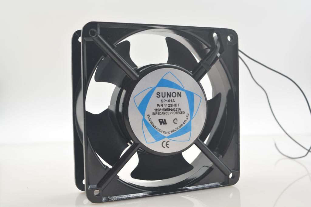 1pcs Sunon SP101A 1123HBT AC115V 0.21A 12cm 12038 Silent Fan
