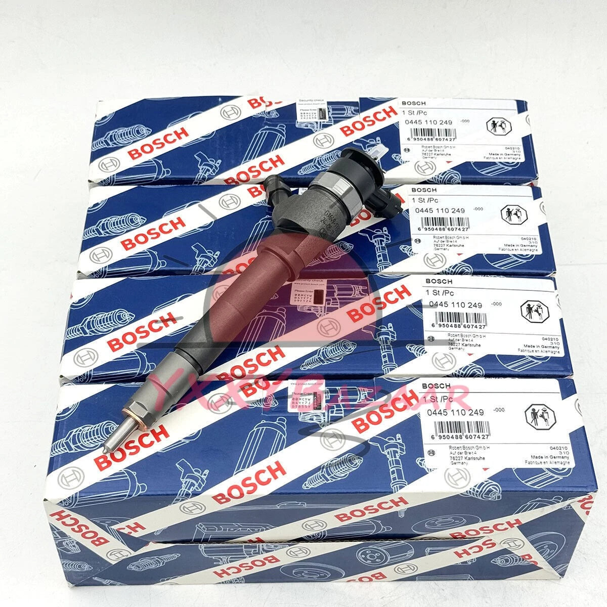 For 06-11 Ranger MAZDA BT50 3.0L 4X Diesel Fuel Injector 0445110249 WE011-3H50A~