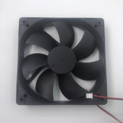 1PCS BJC12025-S DC12V 0.15A 12CM 2-Wire Inverter Cooling Fan
