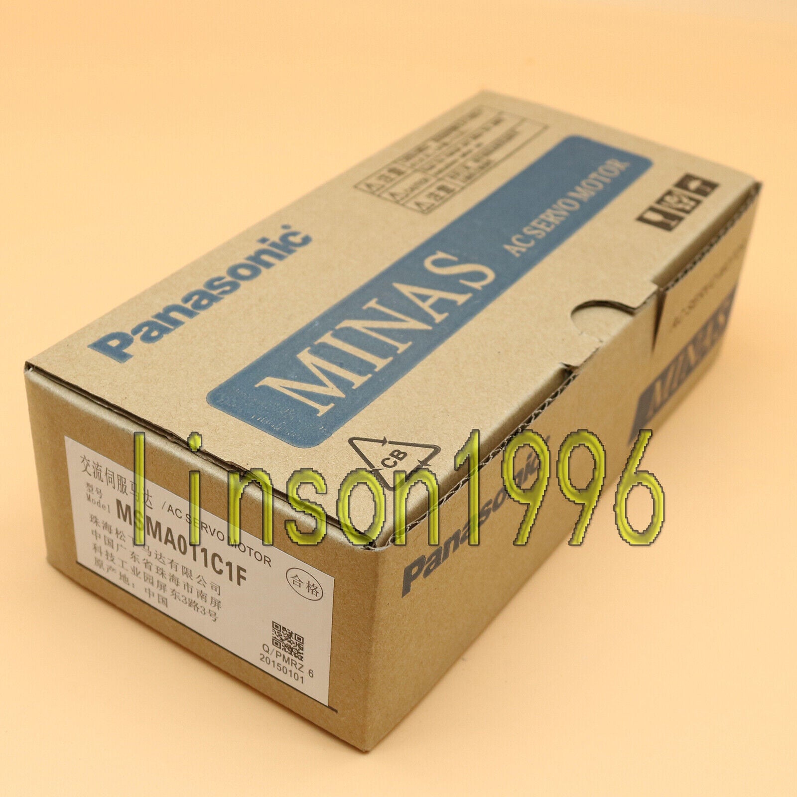 Panasonic MSMA011C1F AC Servo Motor 1 Year - PANASONIC