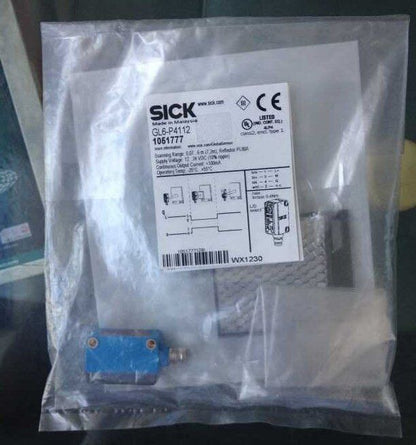 ONE SICK Photoelectric Switch Sensor 1051777 GL6-P4112 Fast - SICK