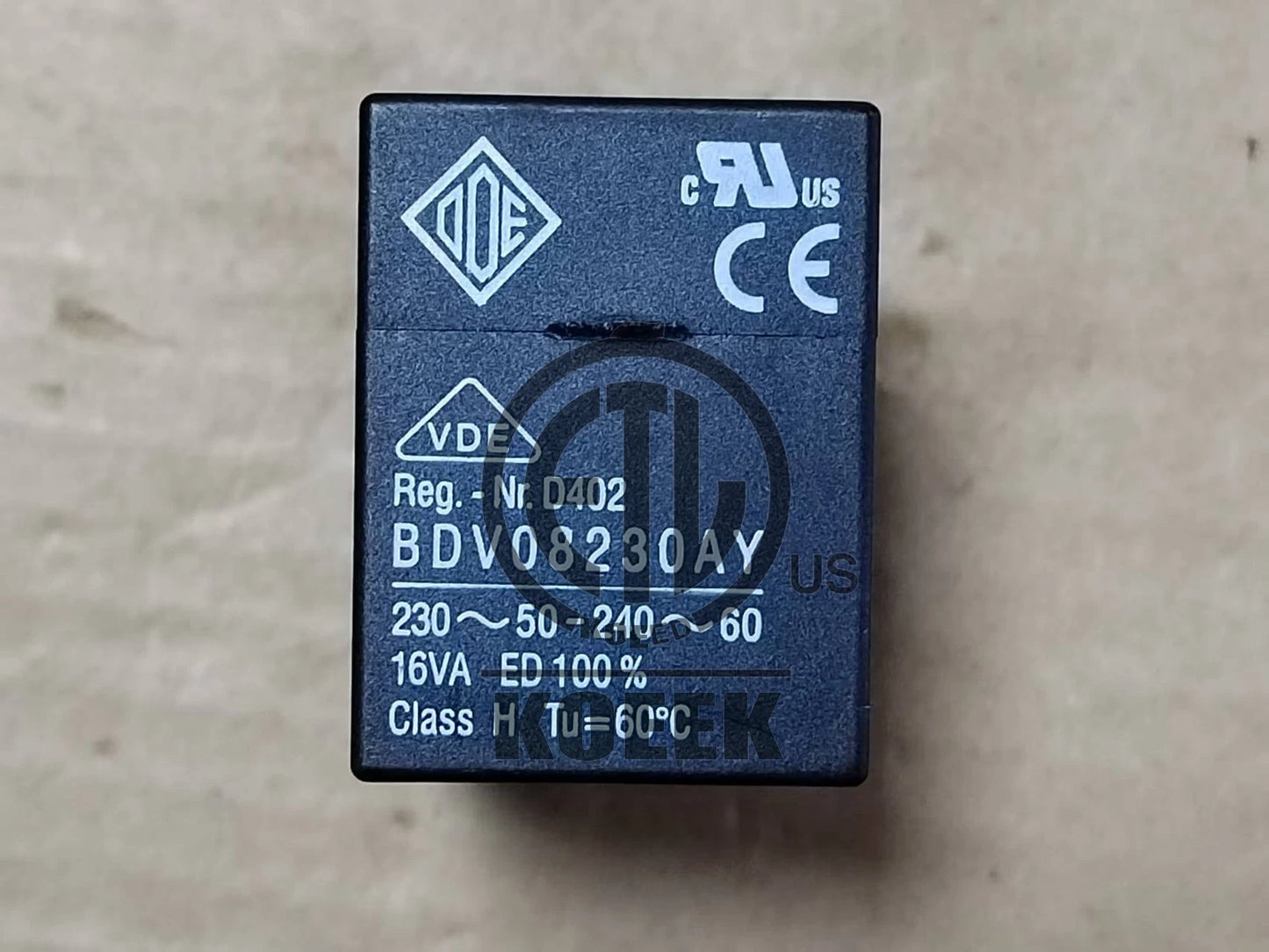 1pcs BDV08230AY 230V solenoid valve coil