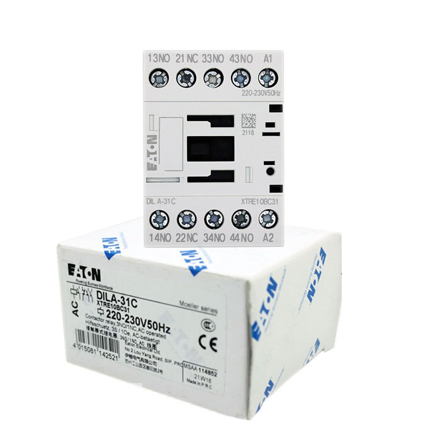 EATON DILA-31C Intermediate Relay (220-230V, 50HZ) - EATON