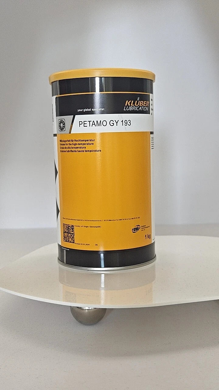 KLUBER Lubrication PETAMO GY 193 Grease 1Kg ( 2.2 LB/ 35.3 oz) free ship