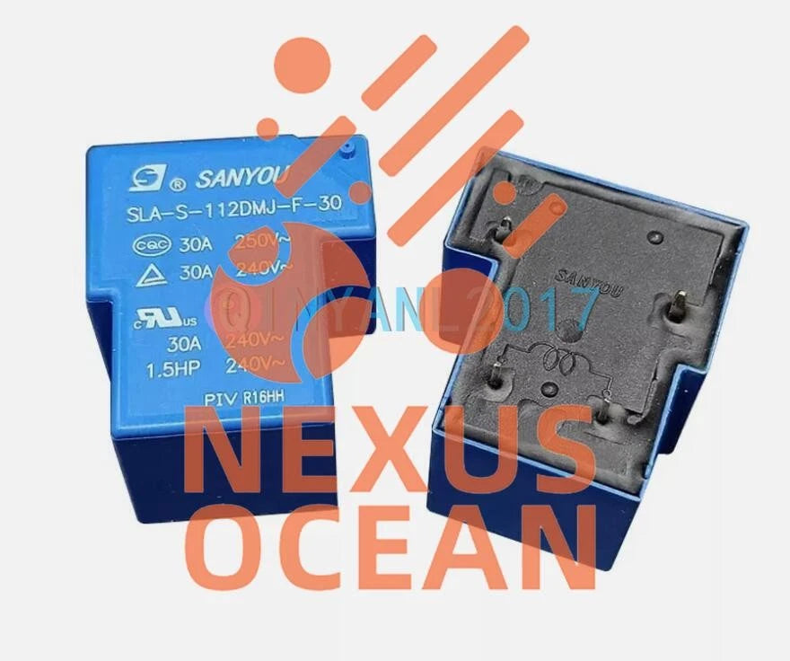 2PCS Sanyou SLA-S-112DMJ-F-30 Relay 30A 4Pins
