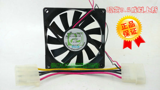 RUILIAN SCIENCE RDM8015B 8015 80mm DC12V 0.14A Chassis Power Fan