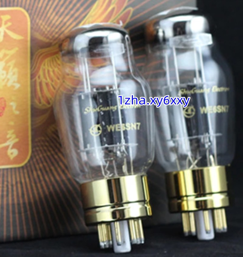 SHUGUANG WE6SN7 Tube 2 PCS for Matched Pair Can Replace 6N8P 6SN7 6H8C