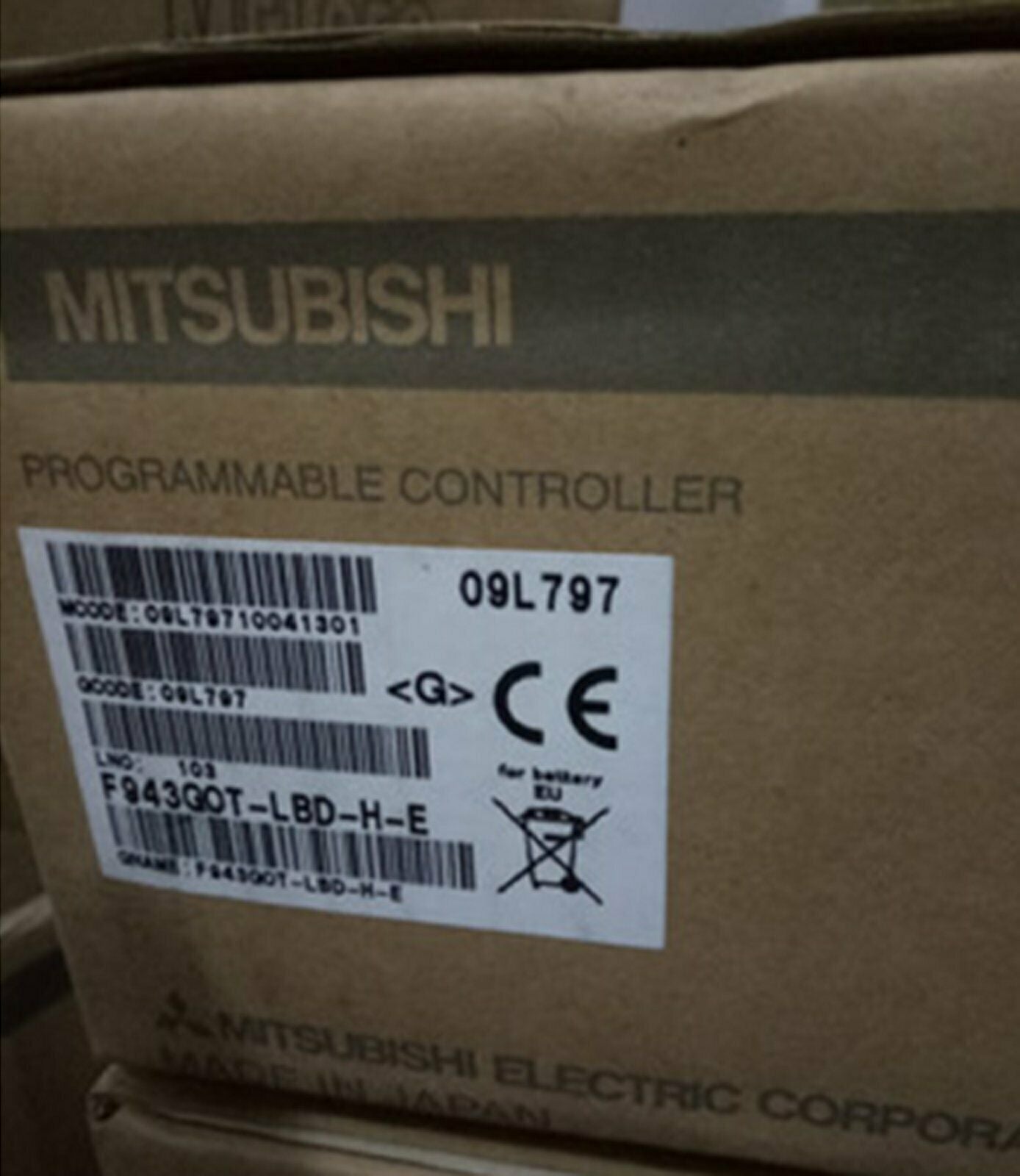 New Mitsubishi 1PC Touch Screen F943GOT-LBD-H-E - MITSUBISHI