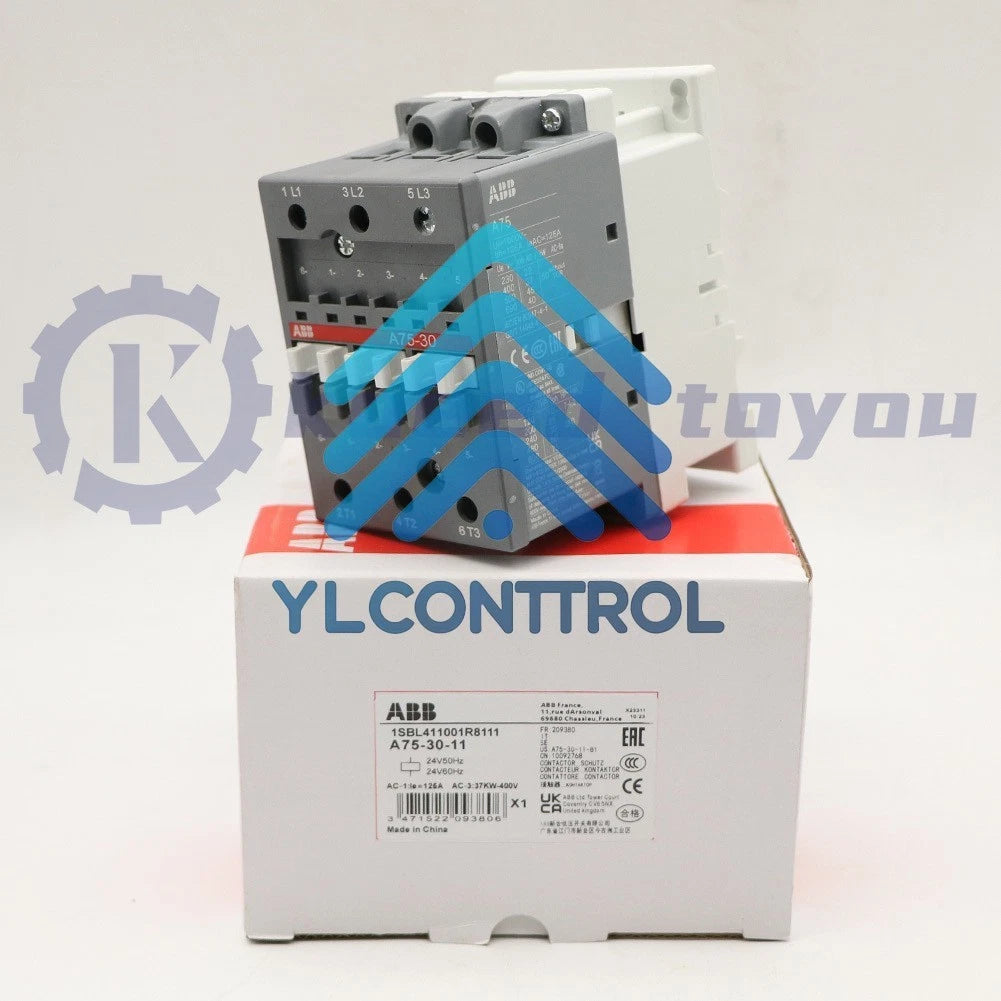 1PC ABB AC Contactor A75-30-11 24V 1SBL411001R8111