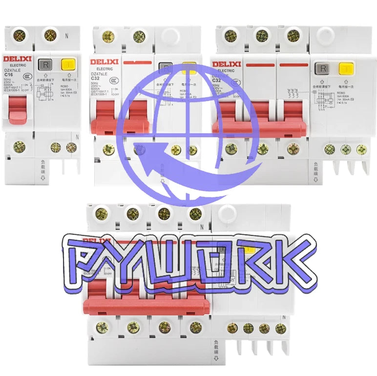 Delixi DZ47sLE Series Air-Switch Circuit Breaker C-Type