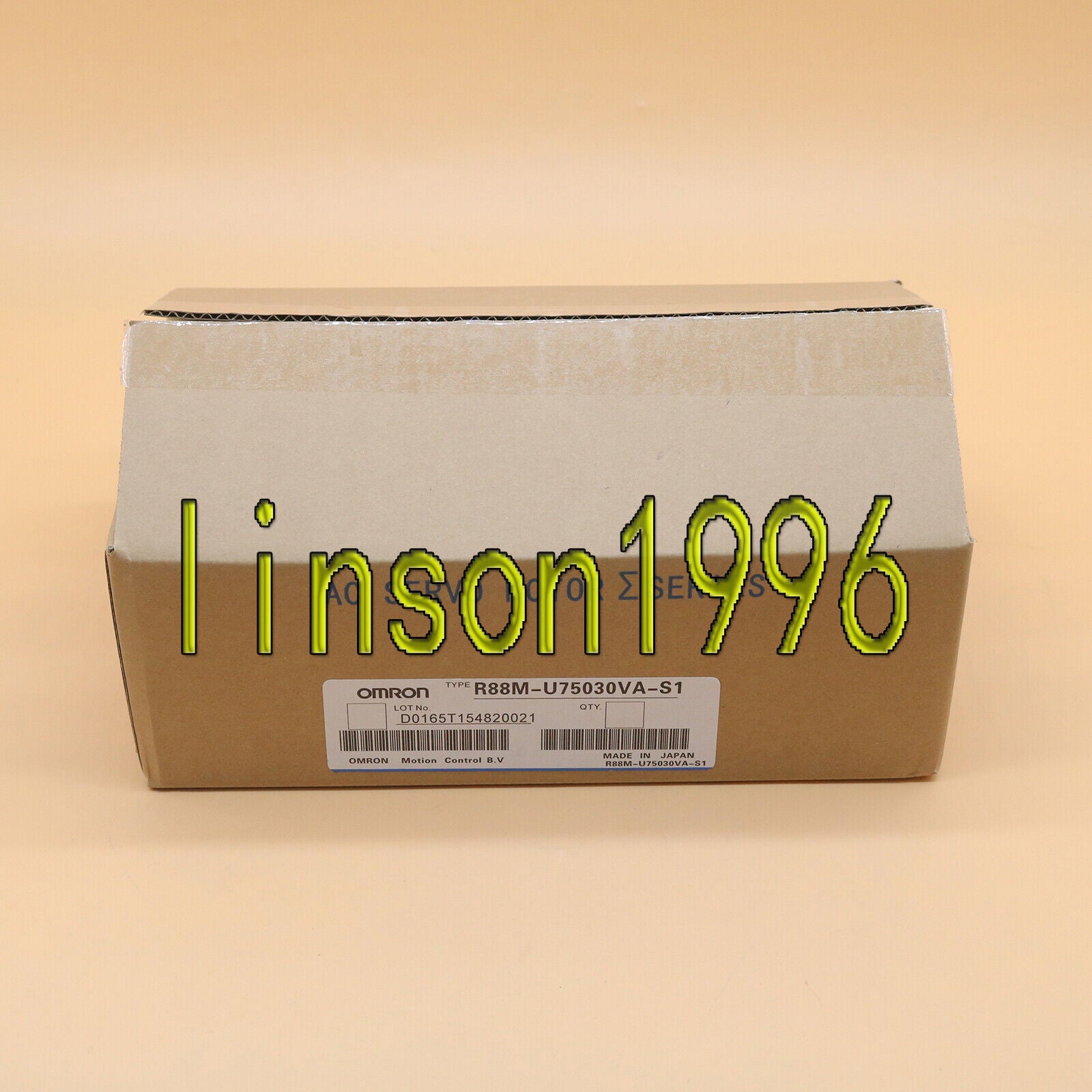 Omron AC Servo Motor R88M-U75030VA-S1 In Box - OMRON
