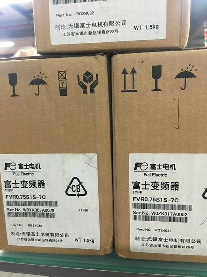 new One FUJI Inverter FVR0.75S1S-7C 0.75KW 1P - ONE FUJI